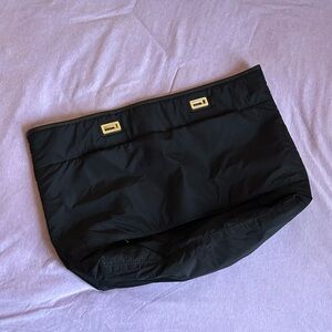 Lo & Sons black nylon Soft Touch travel shell for 13 inch Seville tote bag